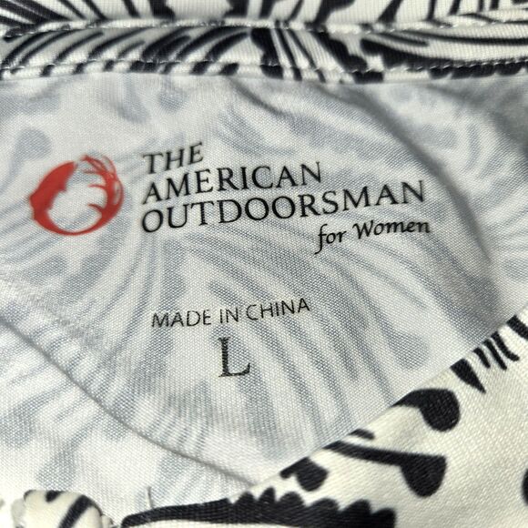 Women’s Top L The American Outdoorsman for Women Long Sleeve 1/4 Zip - Picture 5 of 5